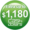 Spending Wow Reward* - Earn extra up to 4% cash dollars Rebate