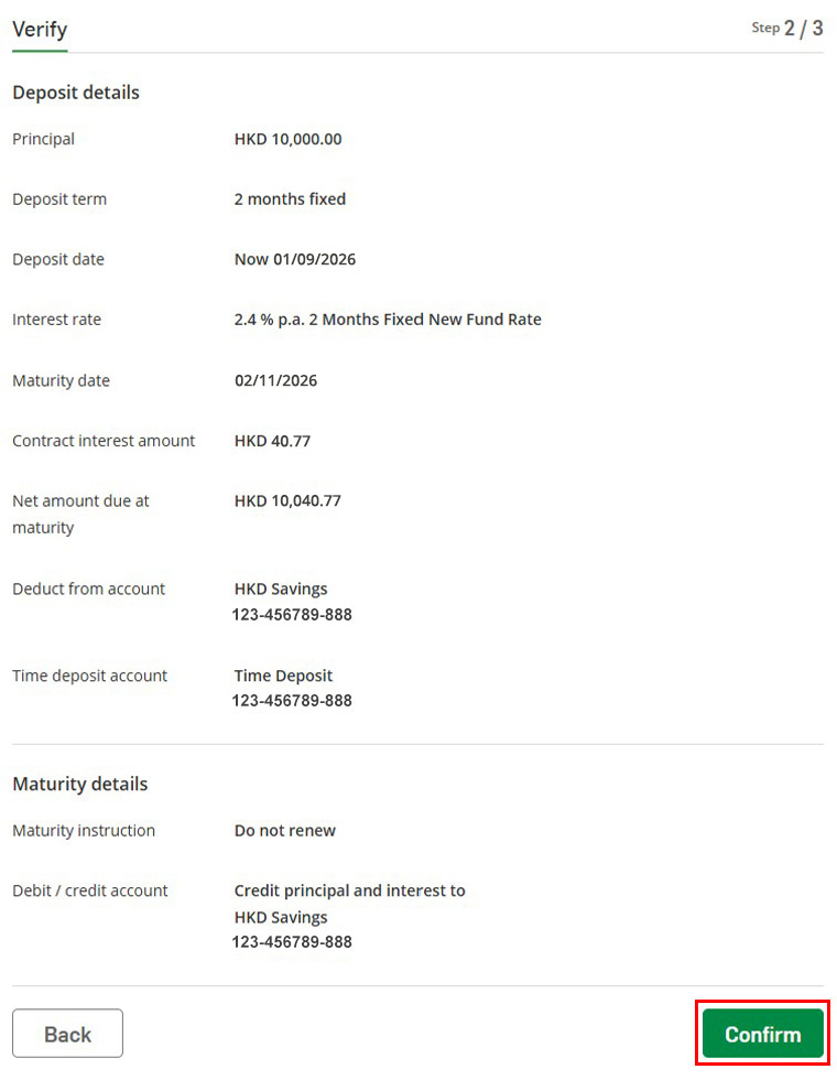 This is the webpage screen cap of Step 3