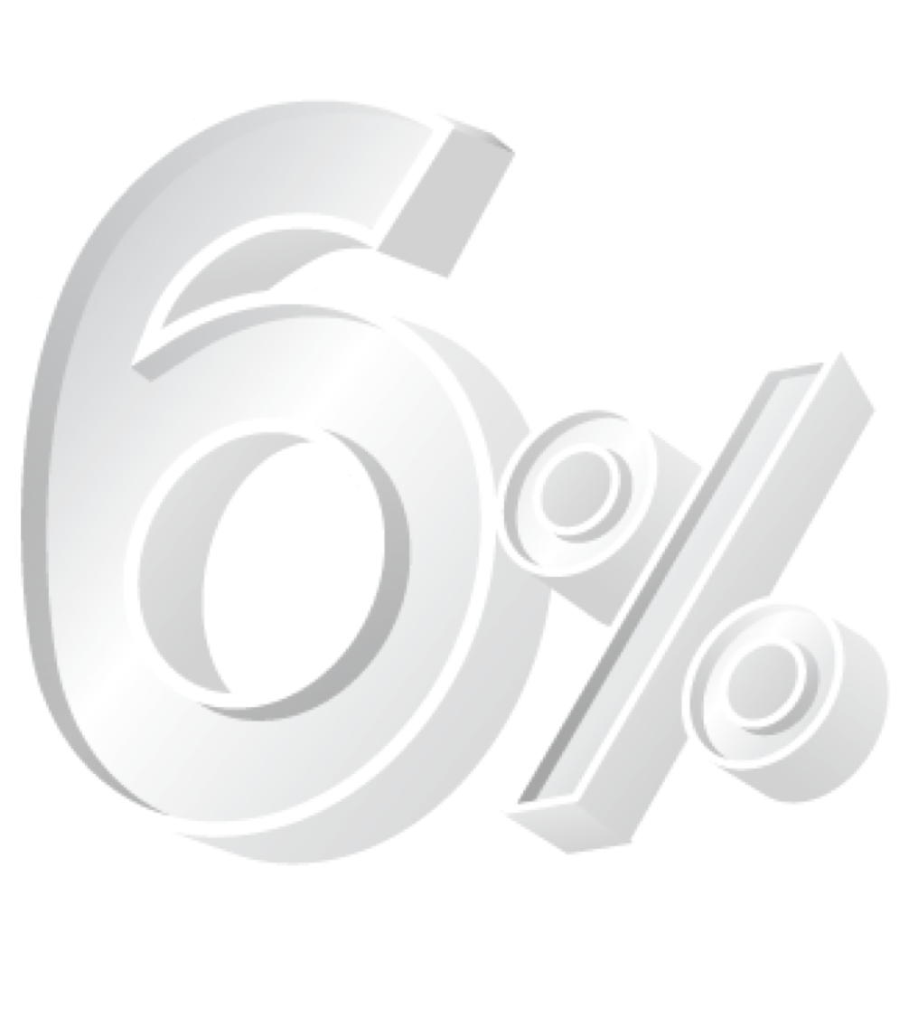 6 percent