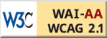 遵守萬維網聯盟（W3C）無障礙網頁倡議AA級