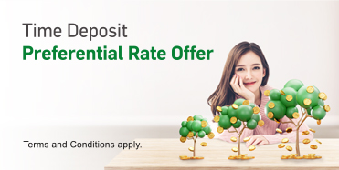 Time Deposit Preferential Rate Offer