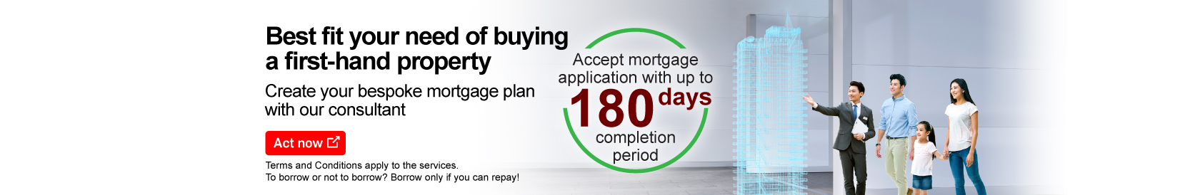 Act now, create your bespoke mortgage plan with our consultant (Opens in a new window)