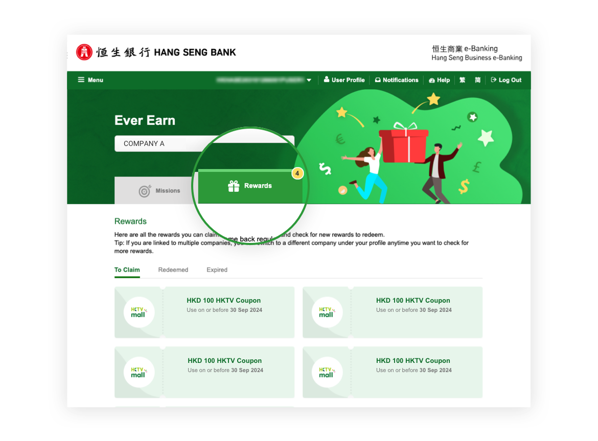 Ever Earn Redeeming Rewards Online Services Banking Digitally