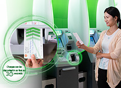 Up to HKD20 million per cheque deposit Up to HKD20 million per cheque deposit