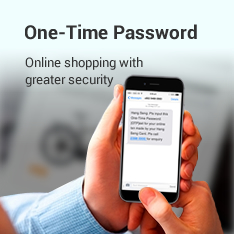 One time password Online shopping with greater sercurity