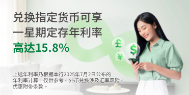 外币定存年利率高达15.8%
